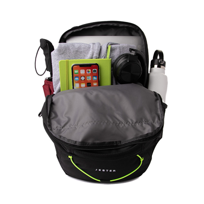 Alternate view of The North Face Jester Backpack - Black / LED Yellow