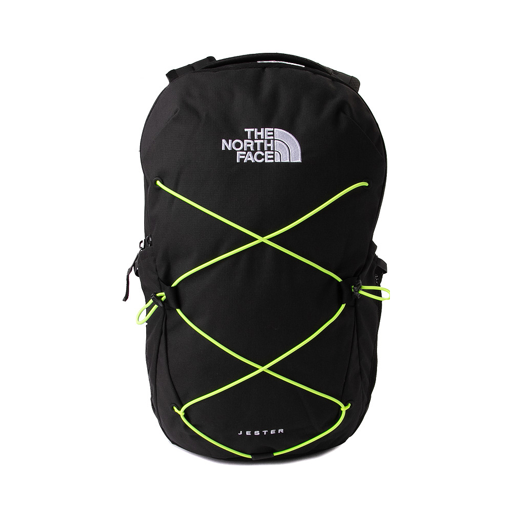 The North Face Jester Backpack - Black / LED Yellow