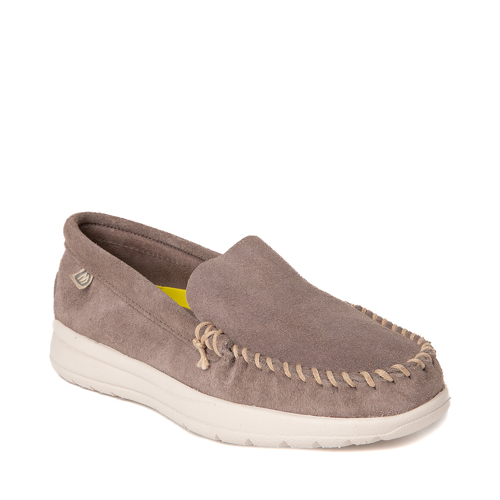 Womens Discover Classic Moccasin Gray Journeys