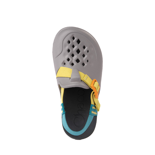 alternate view Chaco Chillos Clog - Little Kid / Big Kid - Gray / MulticolorALT2
