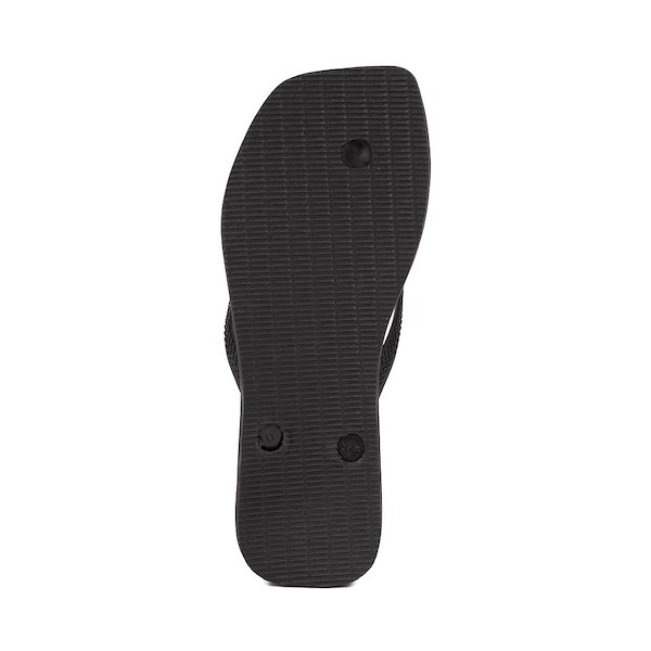 alternate view Womens Havaianas Slim Square Flip-Flop - BlackALT3