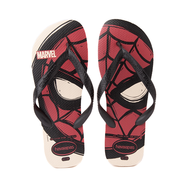Main view of Havaianas Top Marvel Logomania Sandal - Spider-Man
