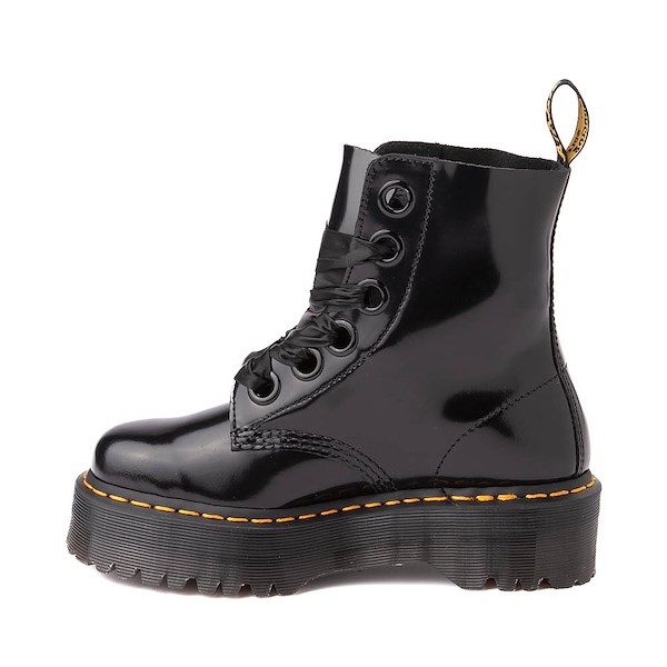 alternate view Womens Dr. Martens Molly Boot - BlackALT1