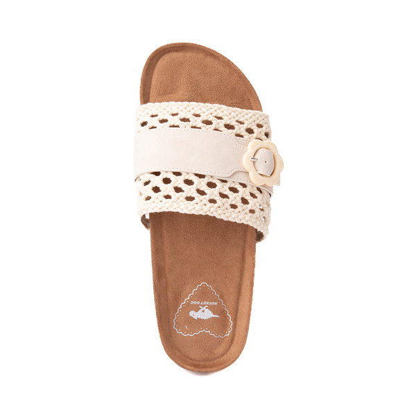 alternate view Womens Rocket Dog Alma Platform Slide Sandal - NaturalALT2