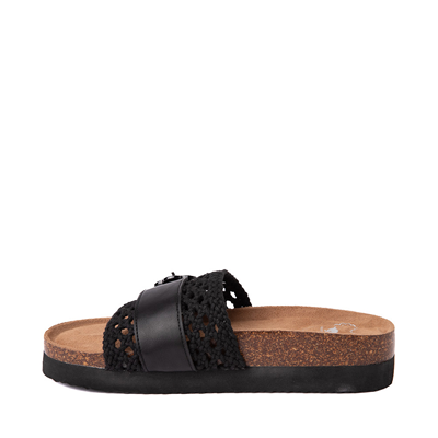 Alternate view of Womens Rocket Dog Alma Platform Slide Sandal - Black