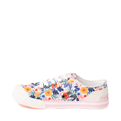 Alternate view of Womens Rocket Dog Jazzin Casual Shoe - White / Floral