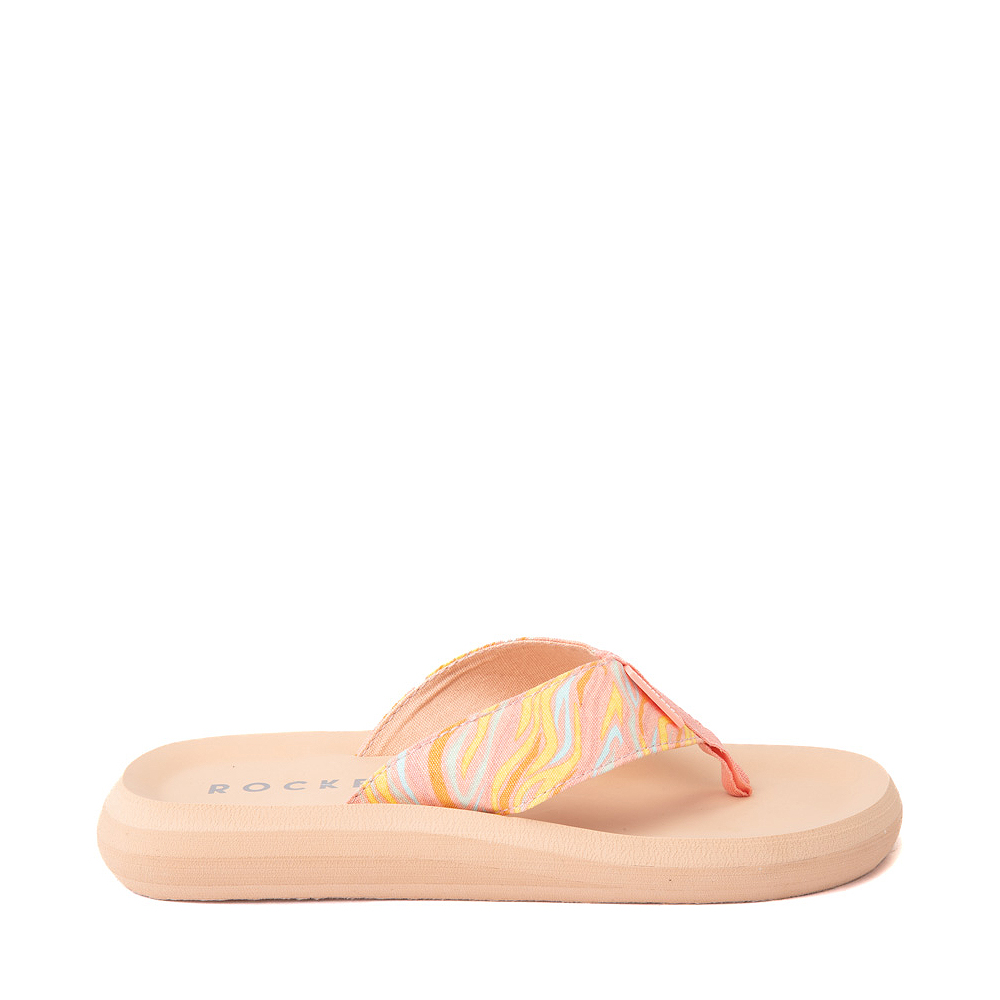 Womens Rocket Dog Spotlight Sandal - Pink / Multicolor