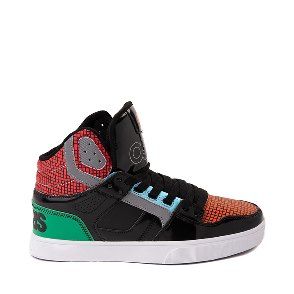 Mens Osiris Clone Skate Shoe - Black / Multicolor
