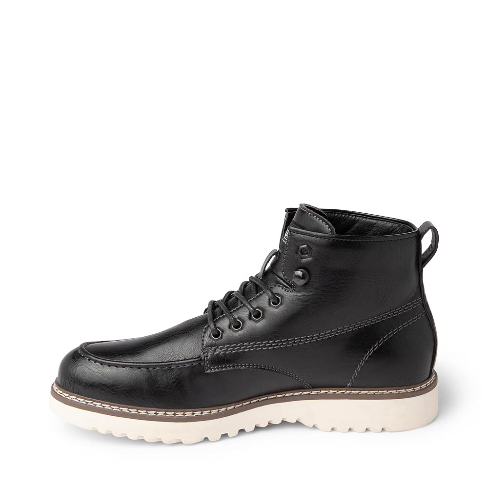 【大特価】Steve Madden DAXTON ブーツ DAXTON Black Lace Up Boots | Men's Designer Shoes – Steve