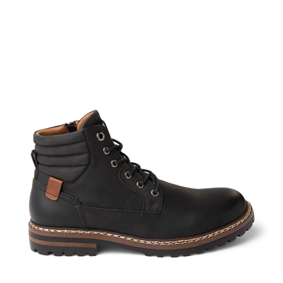 BRITHE Black Leather Men's Boots  Men's Designer Boots – Steve