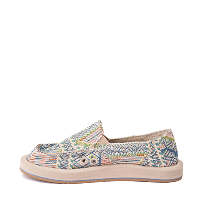 Alternate view of Womens Sanuk Donna Slip On Casual Shoe - Patchwork