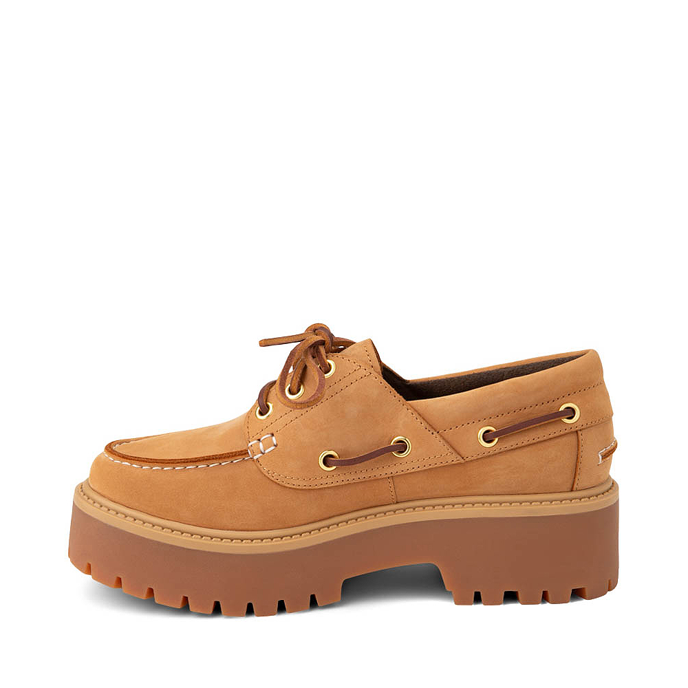 Womens Timberland Stone Street Premium Boat Shoe - Wheat | Journeys