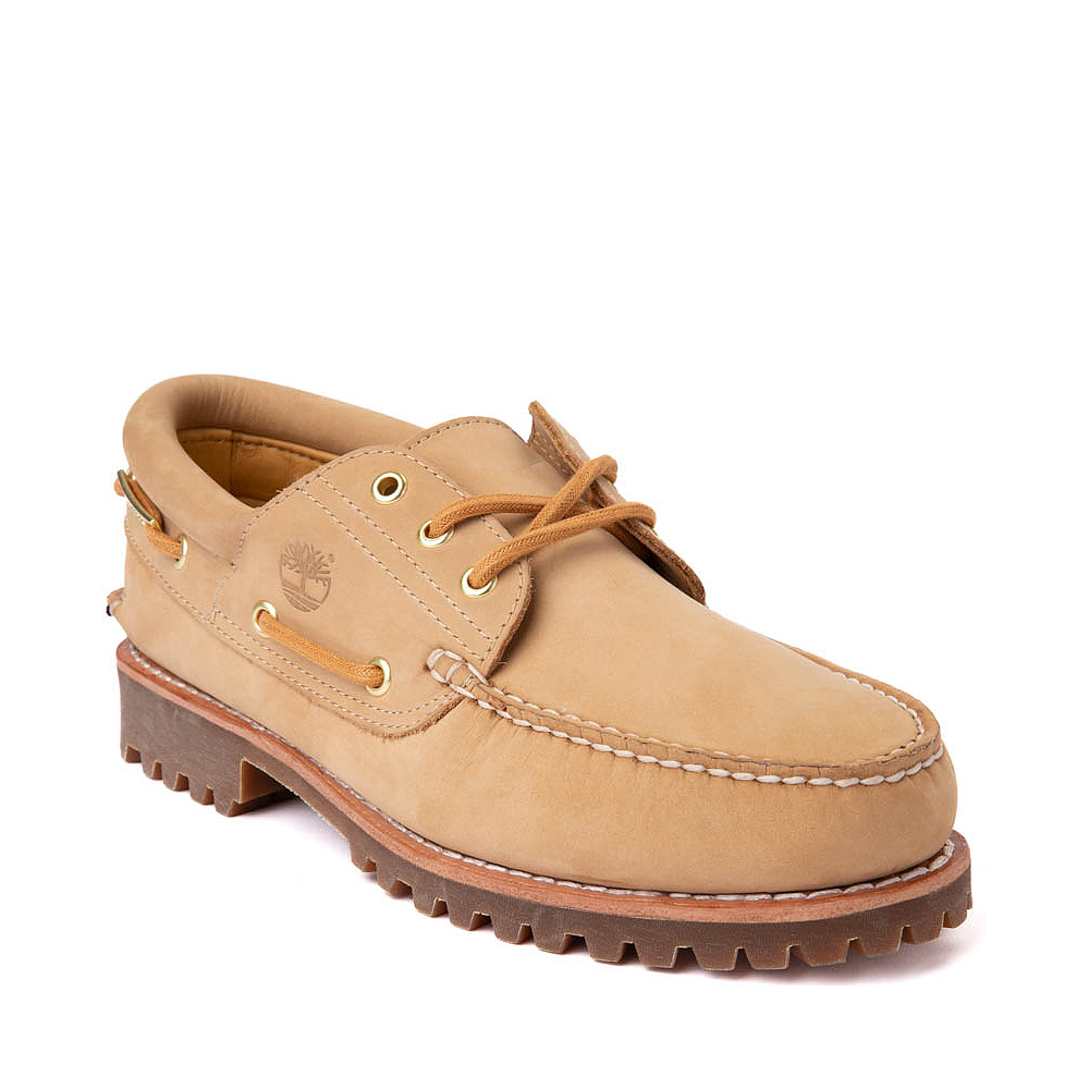Mens Timberland 50th Edition 3-Eye Lug Handsewn Boat Shoe - Golden Butter