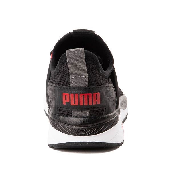 alternate view PUMA Pacer 23 Athletic Shoe - Little Kid / Big Kid - Black / For All Time RedALT4