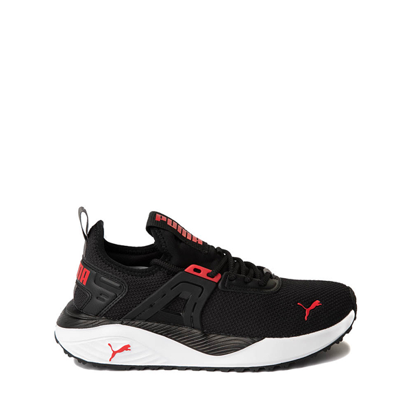 Main view of PUMA Pacer 23 Athletic Shoe - Big Kid - Black / For All Time Red