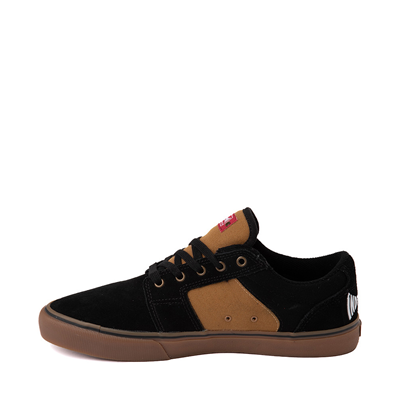 Alternate view of Mens etnies x Indy Barge LS Skate Shoe - Black / Brown