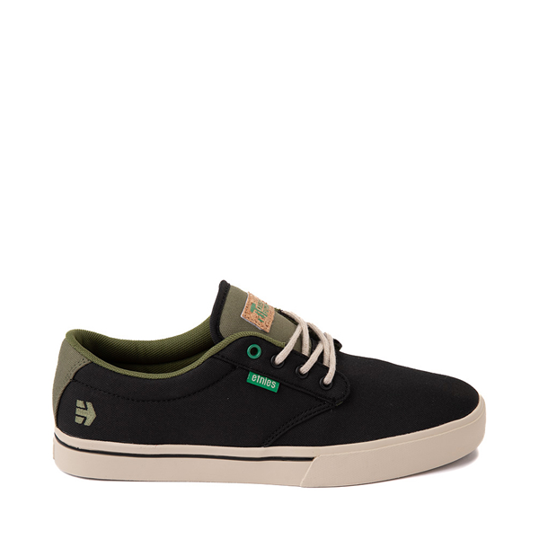 Main view of Mens etnies x Trees For The Future Jameson 2 Eco Skate Shoe - Black / Olive