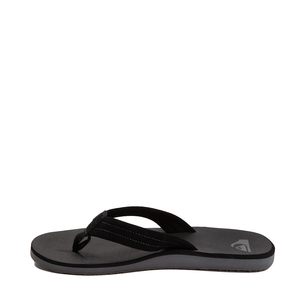 Mens Quiksilver Carver Suede Core Sandal - Black | Journeys