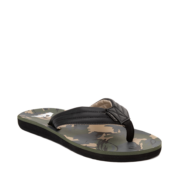 alternate view Mens Quiksilver Carver Print Sandal - CamoALT5
