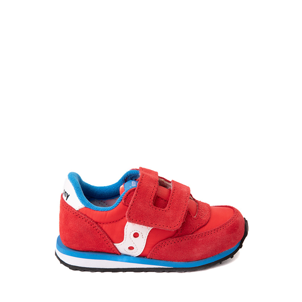 Saucony Baby Jazz Athletic Shoe - Baby / Toddler - Red / Blue