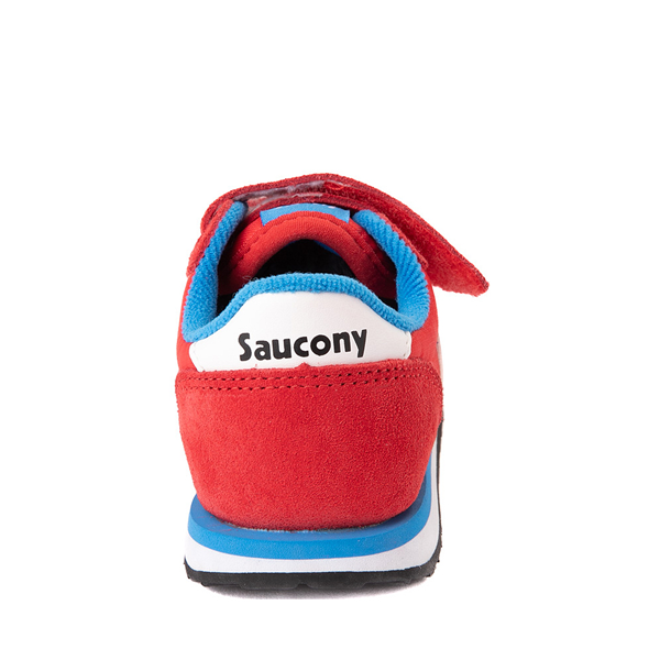 alternate view Saucony Baby Jazz Athletic Shoe - Baby / Toddler - Red / BlueALT4