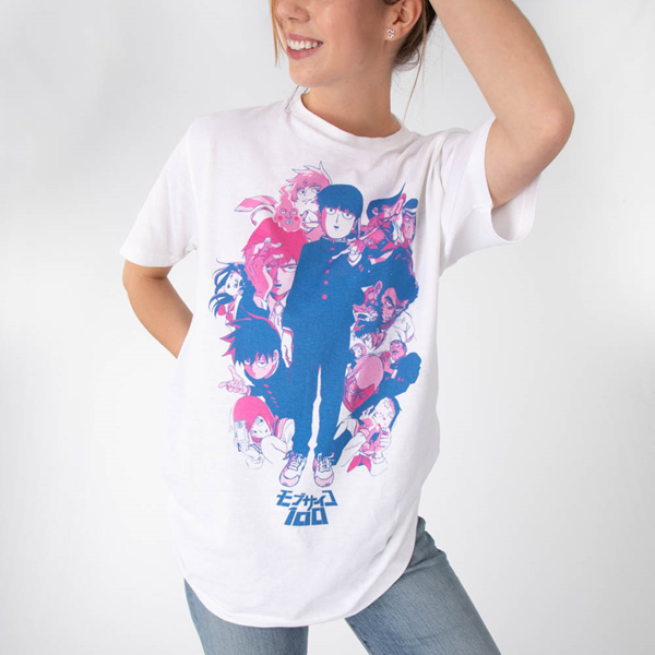 Main view of Mob Psycho 100 Tee - White