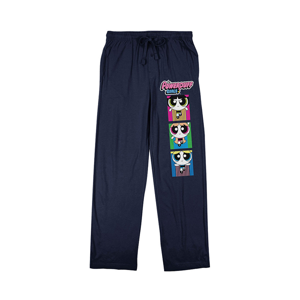 Main view of Womens Powerpuff Girls Loungwear Pants - Navy