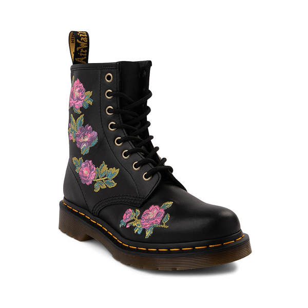 Womens Dr. Martens 1460 8-Eye Vonda II Boot - Black / Floral | Journeys