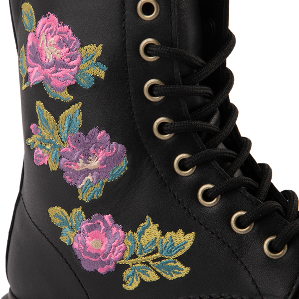 alternate view Womens Dr. Martens 1460 8-Eye Vonda II Boot - Black / FloralALT5B