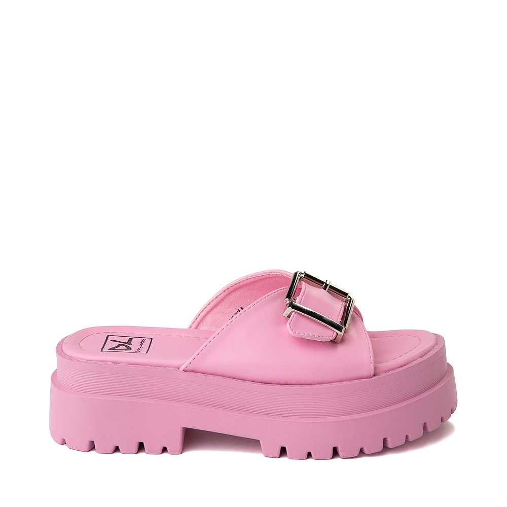 Womens Dirty Laundry Britnee Platform Slide Sandal - Pink
