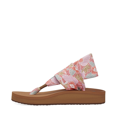 Alternate view of Womens Sanuk Yoga Sling ST Midform Sandal - Hibiscus