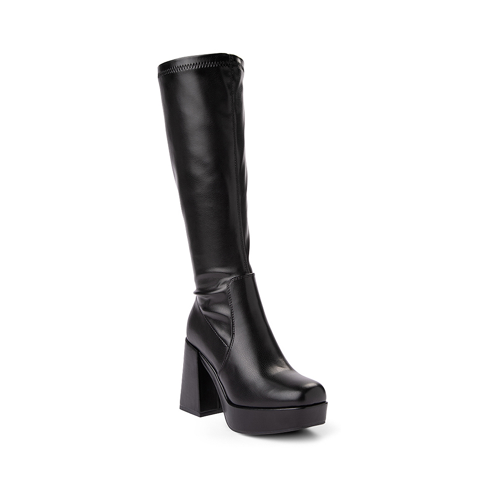 Womens MIA Everett Tall Heel Boot - Black | Journeys