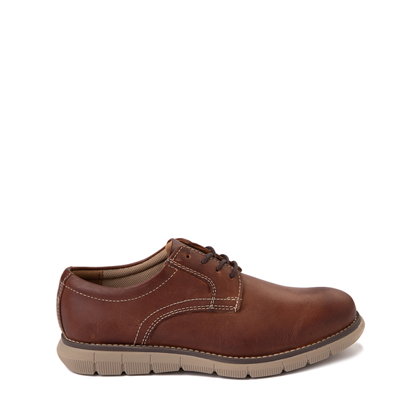 Main view of Johnston and Murphy Holden Plain Toe Casual Shoe - Little Kid / Big Kid - Brown