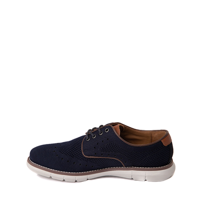 Alternate view of Johnston and Murphy Holden Knit Wingtip Casual Shoe - Little Kid / Big Kid - Navy