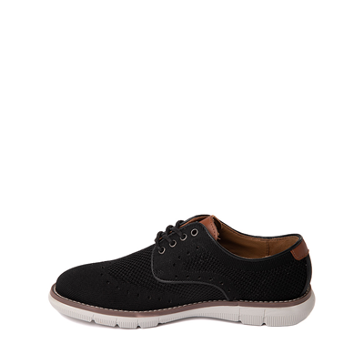 Alternate view of Johnston and Murphy Holden Knit Wingtip Casual Shoe - Little Kid / Big Kid - Black