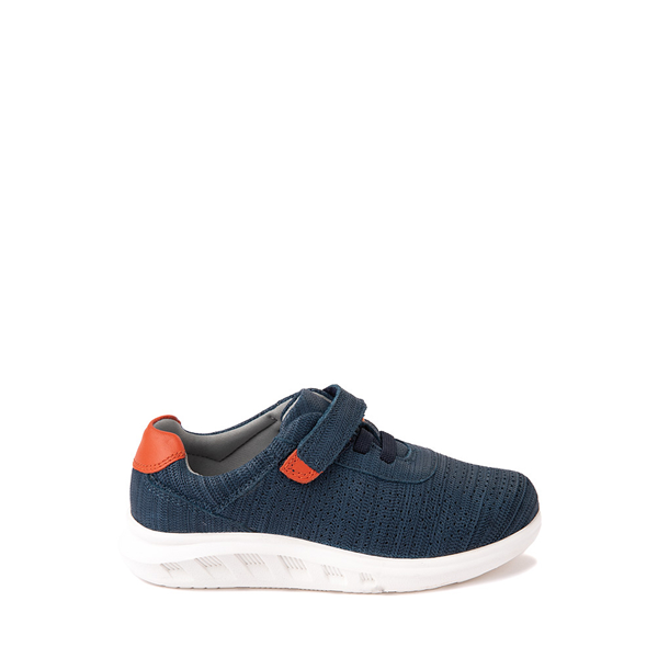 Main view of Johnston and Murphy Activate U-Throat Sneaker - Toddler / Little Kid - Navy