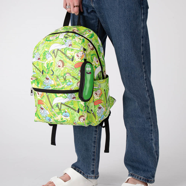 Rick And Morty Backpack - Bright Green