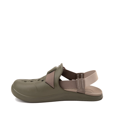 Alternate view of Mens Chaco Chillos Clog - Moss