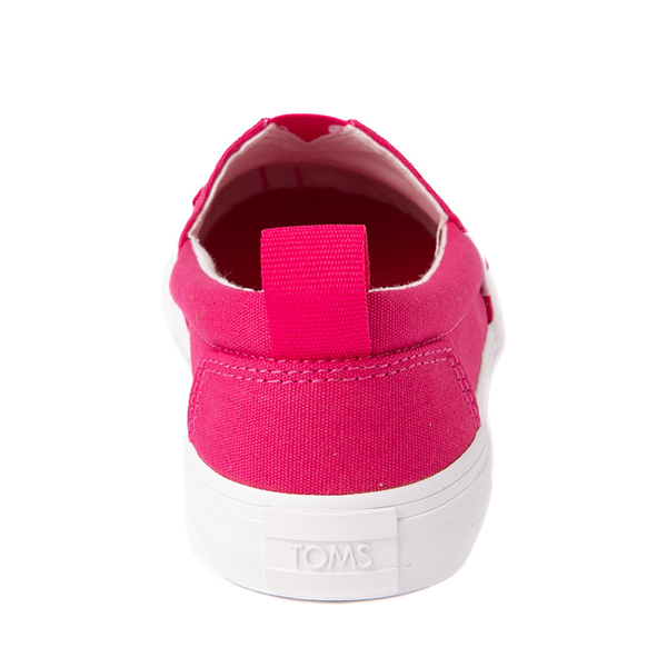 alternate view TOMS Fenix Slip On Casual Shoe - Little Kid / Big Kid - Hot PinkALT4