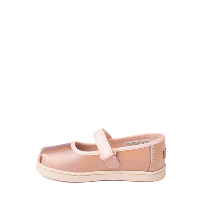 Alternate view of TOMS Mary Jane Metallic Casual Shoe - Baby / Toddler / Little Kid - Rose Gold