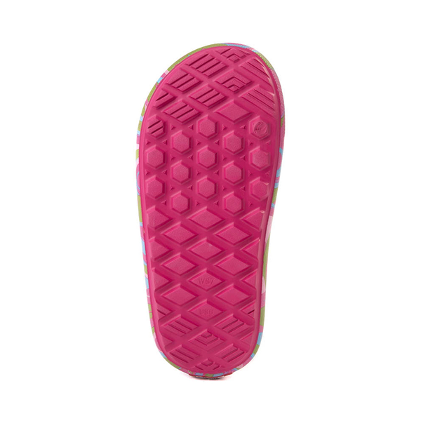 alternate view Womens Vans x Barbie™ Slide-On VR3Cush™ Sandal - MulticolorALT3