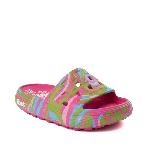 alternate view Womens Vans x Barbie™ Slide-On VR3Cush™ Sandal - MulticolorALT5