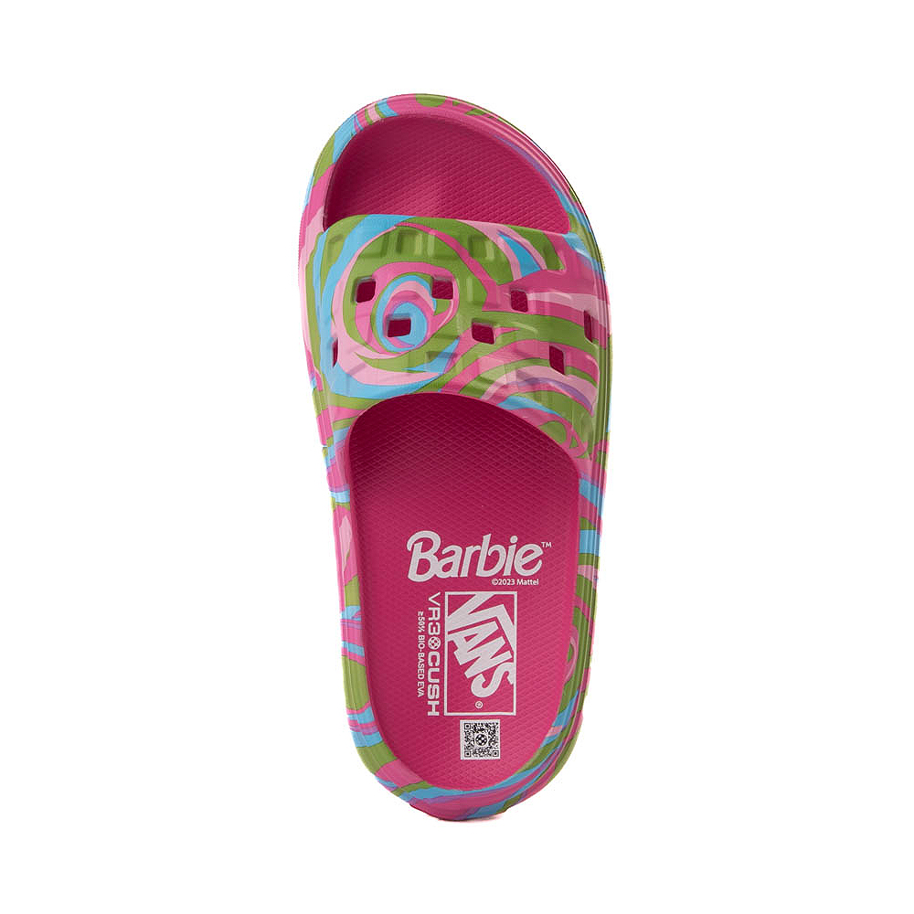 Womens Vans x Barbie™ Slide-On VR3Cush™ Sandal - Multicolor | Journeys