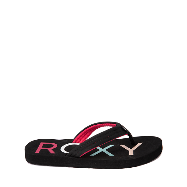 Roxy Vista Sandal - Little Kid / Big Kid - Black / Red