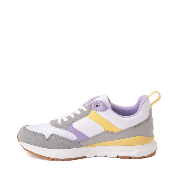 alternate view Womens Levi's Oats Daze Athletic Shoe - White / LilacALT1