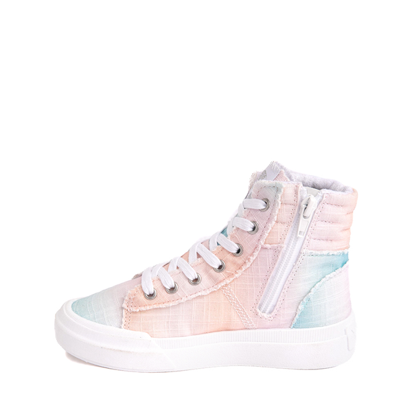 alternate view Roxy Rae Hi Sneaker - Little Kid / Big Kid - White / MulticolorALT1
