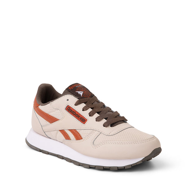 alternate view Reebok Classic Leather Athletic Shoe - Little Kid - Stucco / GroutALT5