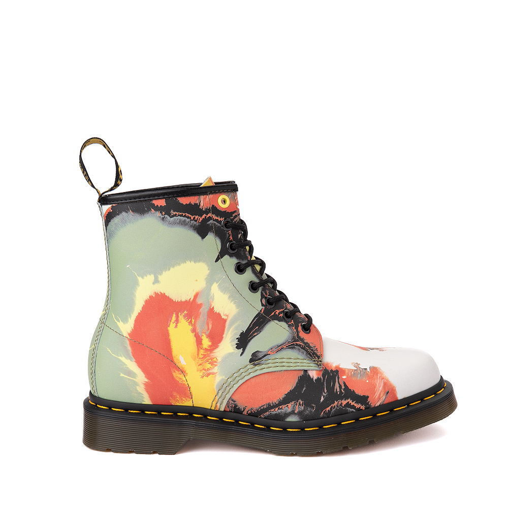 Dr. Martens x Tate 1460 8-Eye Boot - Green / Volcanic Flare | Journeys