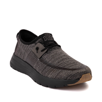 Mens HEYDUDE Sirocco Slip-On Casual Shoe - Black