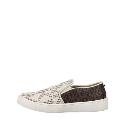 Alternate view of Michael Kors Jem Castro Slip On Casual Shoe - Little Kid / Big Kid - Chocolate / Vanilla